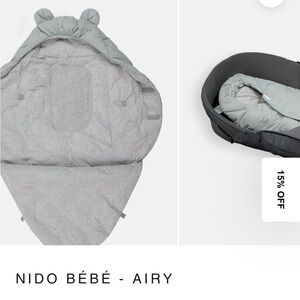 7AM Infant Sleeping Bag in Light Blue